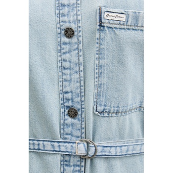 Guess Jeans Дънкова рокля Guess Jeans (W6RK26.D5M83)