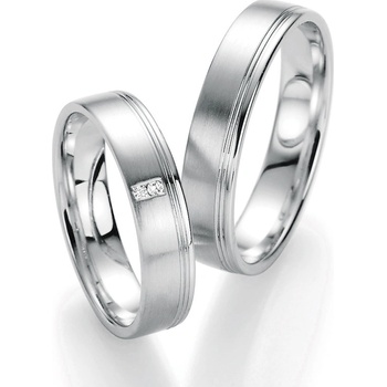 SP-10130 Snubní prsteny s diamantem