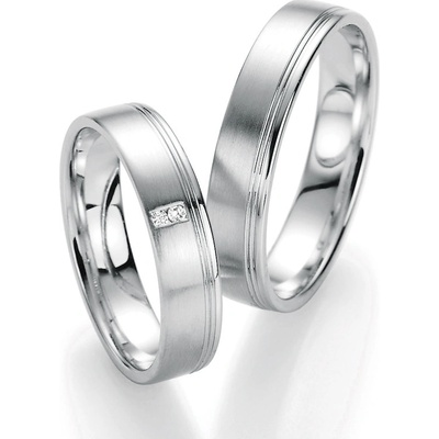 SP-10130 Snubní prsteny s diamantem