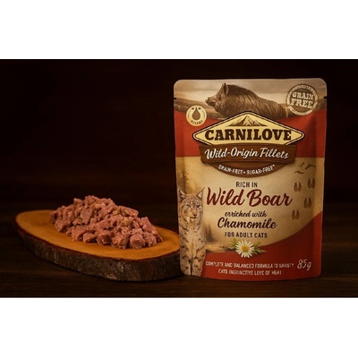 Carnilove Cat Wild Boar with Chamomile 85 g