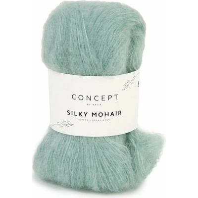 SILKY MOHAIR Katia Farby SILKY MOHAIR: 124 svetlá tyrkysová