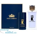 Dolce & Gabbana K By Dolce & Gabbana EDT 100 ml + tuhý deodorant 75 ml dárková sada