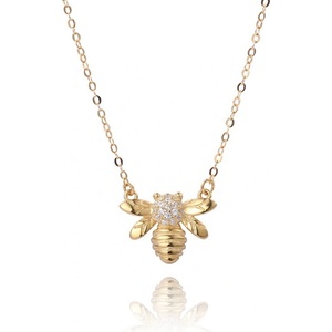 Silenti Jewelry Сребърно колие "Пчела