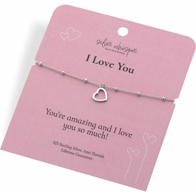 Hot Diamonds Silver Whisper SWB014