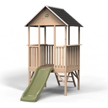 Exit Dřevěný domeček Panorama 300 skluzavka 226 x 203 x 120 cm