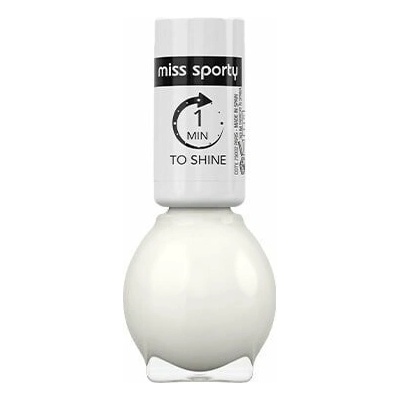 Miss Sporty lak 1Min to Shine lak na nechty 121 7 ml