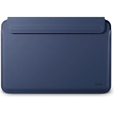 Epico Kožený obal na MacBook Air/Pro 13,3" – tmavomodrý 9911141300032