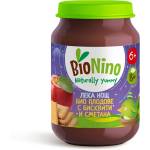BioNino Лека нощ БИО плодове с бисквити и сметана 6м+ 190 г