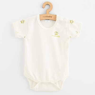 New Baby Olivy dojčenské body s krátkym rukávom
