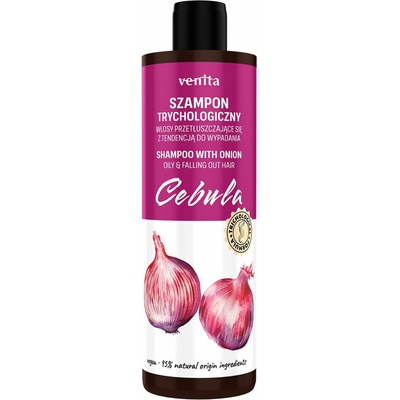 Venita Cebula trichologický šampón na mastné vlasy so sklonom k vypadávaniu 300 ml