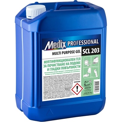 Medix Professional Мултифункционален гел за почистване за подове и гладки повърхности, SCL 203, 5 L (O5020120074)
