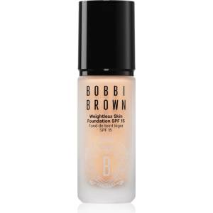 Bobbi Brown Weightless Skin Foundation SPF 15 Mini дълготраен матиращ фон дьо тен с хидратиращ ефект цвят Beige 13ml