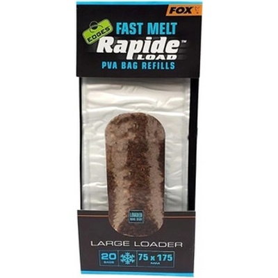 FOX Náhradné PVA vrecká Edges Rapide Load PVA Bag Fast Melt Refills 75 x 175 mm 20ks