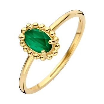 Blush Златен пръстен с малахит Blush 1272YMA (1272YMA)