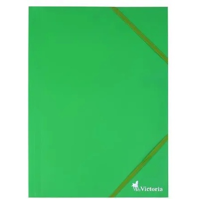 VICTORIA Папка за документи, 15 мм, pp, a4, victoria office, зелена ox5053xa (ox5053xa)