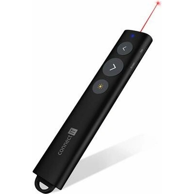 CONNECT IT LaserPoint laserové ukazovátko rechargeable ČERNÉ CLP-2052-BK Connect IT