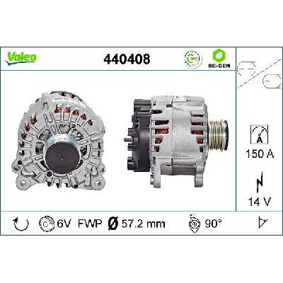 Alternátor VALEO 440408