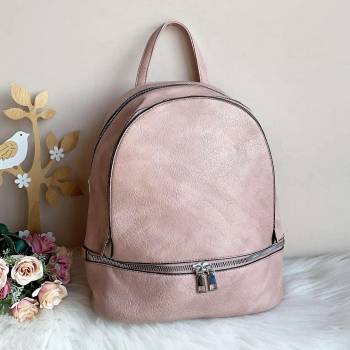 Image 1 of Розова Чанта Раница - Модел 6172