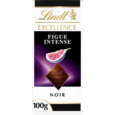 Lindt EXCELLENCE horká čokoláda s kúskami fíg a sušienok 100 g