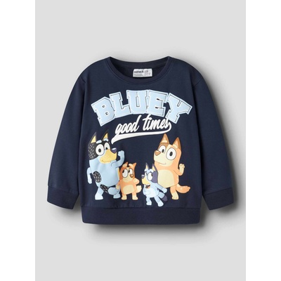NAME IT Блуза nmmjust bluey nreg sweat unb noos sky
