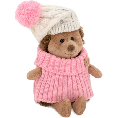 Orange Toys Ježko Fluffy the Hedgehog in white/pink hat 18 cm
