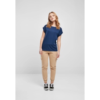 Image 1 of Urban Classics Дамска тениска в син цвят Urban Classics Ladies Shoulder Tee UB-TB771-04008 - Син, размер L
