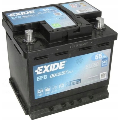 Exide Start-Stop EFB 12V 55Ah 480A EL550