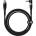 Baseus Magnetic Zinc Cable (CATXC-X01) - USB-C кабел с магнитен адаптер за Lenovo лаптопи (5.5x2.5мм) (200 см) (черен)