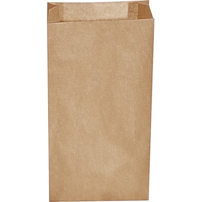 Sáčok desiatový 14+7x29 cm hnedý (1,5kg), 500ks