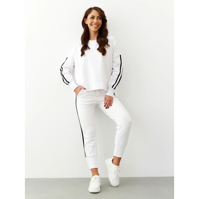 Pants white By o la la cxp1170.white šedá