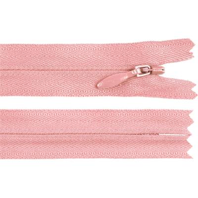 Spirálový zip skrytý YKK No 4 délka 50 cm Varianta: 851 pudrová, Balení: 1 ks