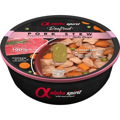 Alpha Spirit Dog Realfood Bravčový guláš 280 g