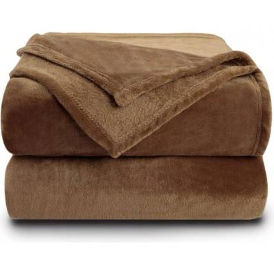 ОДЕЯЛО МИКРОФИБЪР ХИТ 200x210см КАФЯВО (OD9007_200/210)