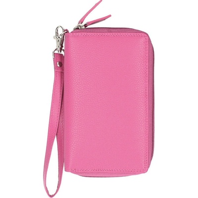 Dámská kožená 290 fuchsia