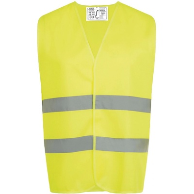 SOĽS Secure Pro Bezpečnostná vesta SL01691 Neon yellow