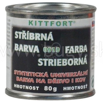 Kittfort syntetická 0910 strieborná 80g, 80g