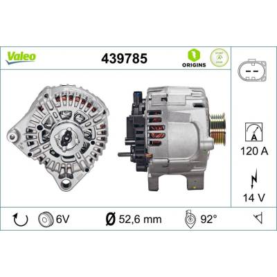 Generátor startéru VALEO 439785
