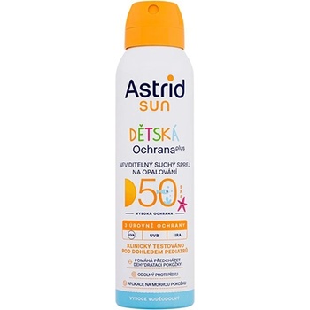 Astrid Sun Kids Dry Spray слънцезащитен спрей spf 50 за деца 150 мл