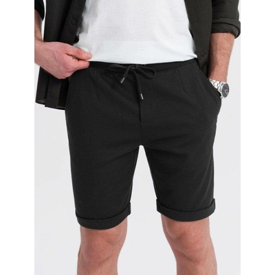 Černé chinos kraťasy V2 SRCS-0170