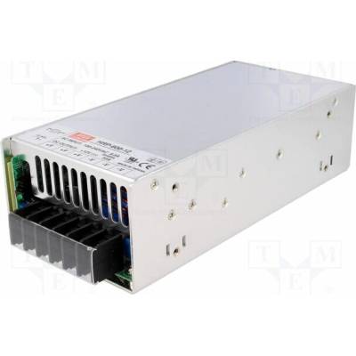 MEAN WELL HRP-600-12 Napájecí zdroj: spínaný; k vestavbě,modulový; 636W; 12VDC; 53A