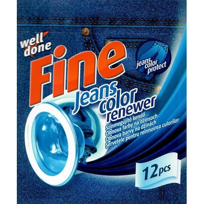 Well Done Fine Jeans Color Renewer ubrousky 12 ks – Hledejceny.cz