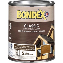 Bondex Classic Tenkovrstvá lazura 0,75 l dub