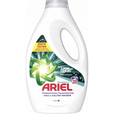 Ariel prací gél Universal+ Touch of Lenor Unstoppables 1 l 20 PD