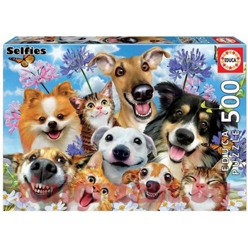 Image 1 of Educa Пъзел educa 17983 - 500 части - Селфи (edu17983)