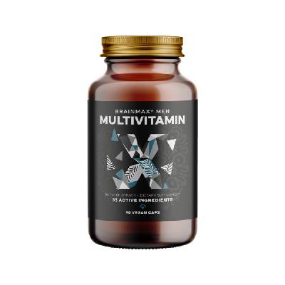 BrainMax Men Multivitamin, multivitamin pro muže, 90 rostlinných kapslí