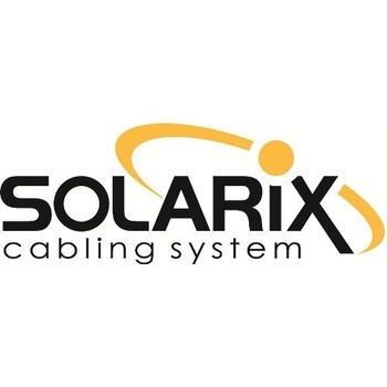 Solarix spojka panelová CAT5E UTP 8p8c RJ45/RJ45