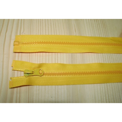 Zips kostenný žltá 5mm deliteľný 40cm