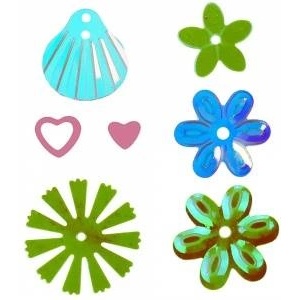 TITANUM Confetti Craft-Fun set of designs mix 2x15g