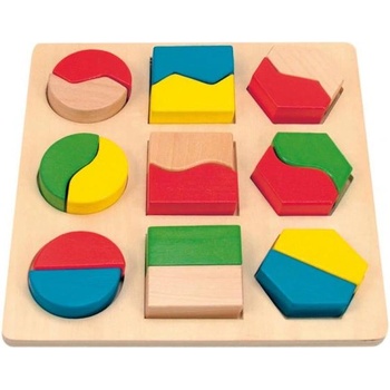 Woodyland Дъска с геометрични форми