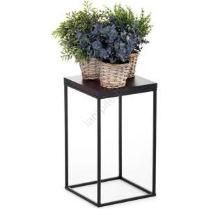 HowHomely Стойка за цветя BASICLOFT 40x24 черен (DD0181)